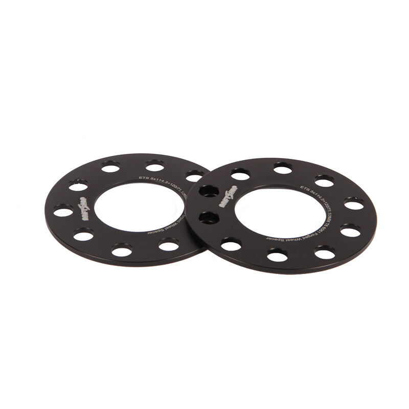 Tesla 5x114.3 & 5x120 Hubcentric "Slip On" Wheel Spacers - 3 mm (CB 71.1)